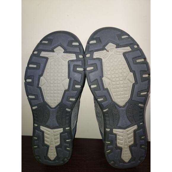 Skechers Mens Relaxed Fit Shoes 11M Lace Up Expected Vaspen Oxford Black Gray - Picture 11 of 14